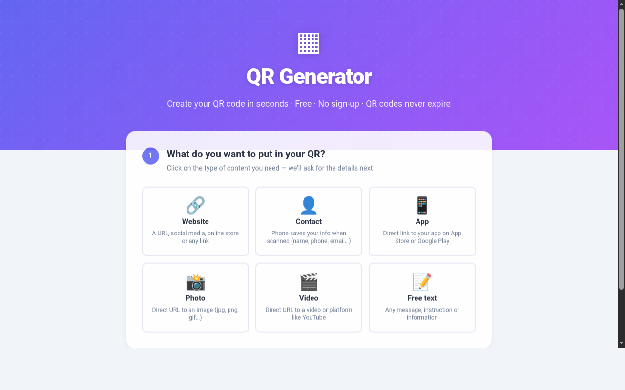 QR Generator